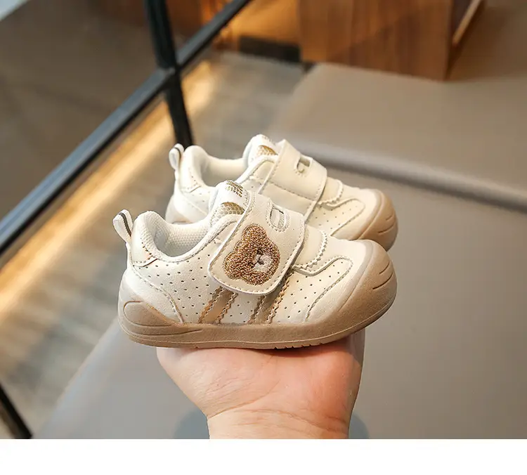 Newborn Velcro Toddler Shoes 0-3Yr Cartoon Soft Bottom — feature 18