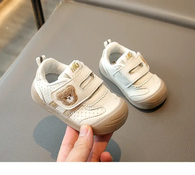 Newborn Velcro Toddler Shoes 0-3Yr Cartoon Soft Bottom — feature 19