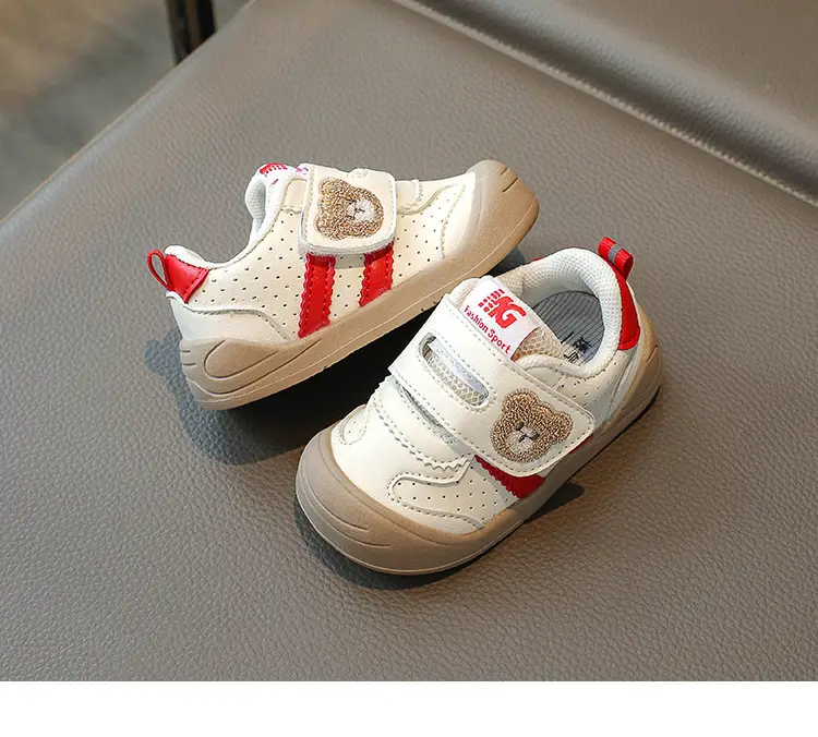 Newborn Velcro Toddler Shoes 0-3Yr Cartoon Soft Bottom — feature 4