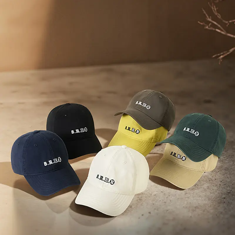 Men's Cotton Logo Cap Beige 2025