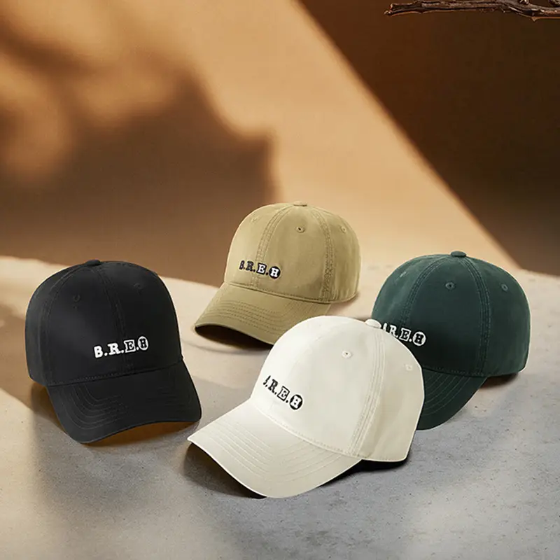 Men's Cotton Logo Cap Beige 2025
