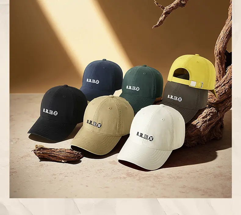 Men's Cotton Logo Cap Beige 2025 — feature 26
