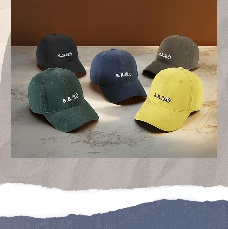 Men's Cotton Logo Cap Beige 2025 — feature 28