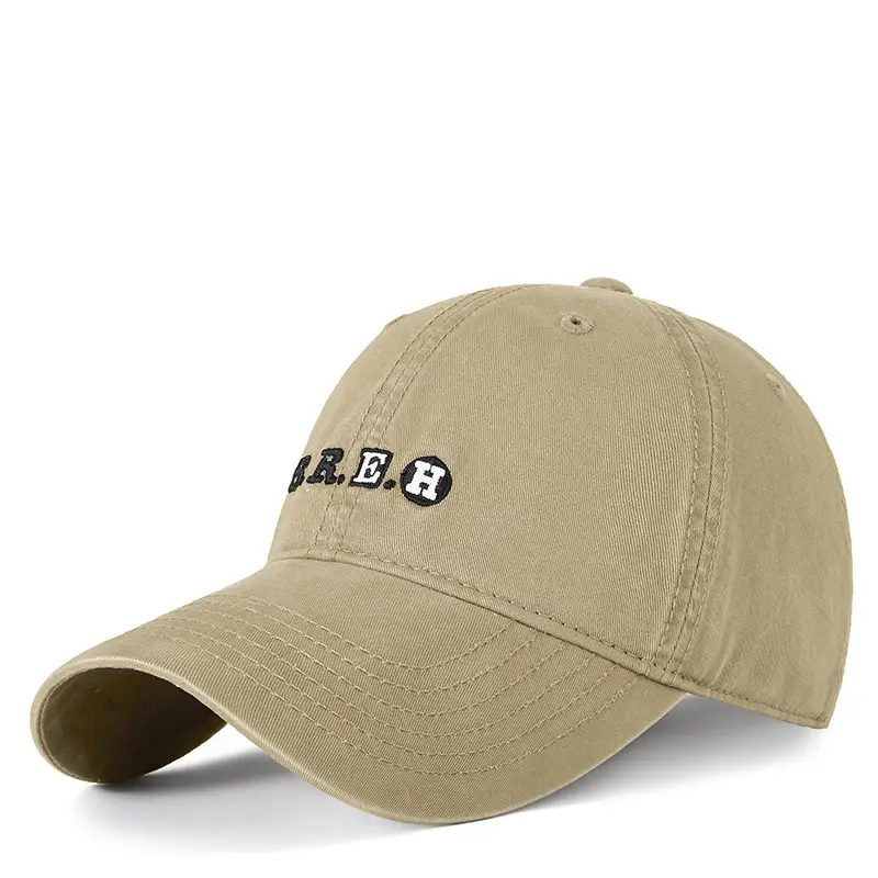Men's Cotton Logo Cap Beige 2025