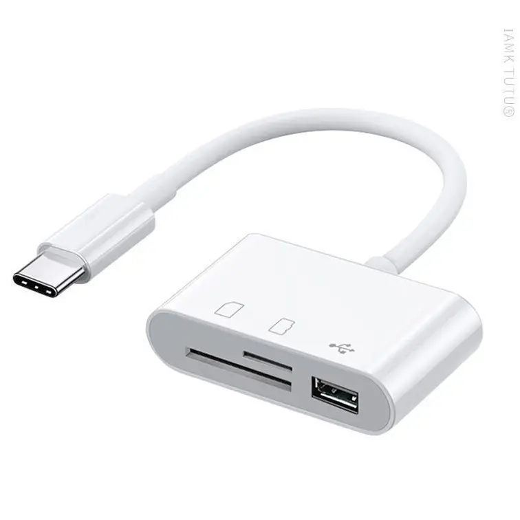 Universal Type-C Card Reader with USB & Camera Port - Image 9
