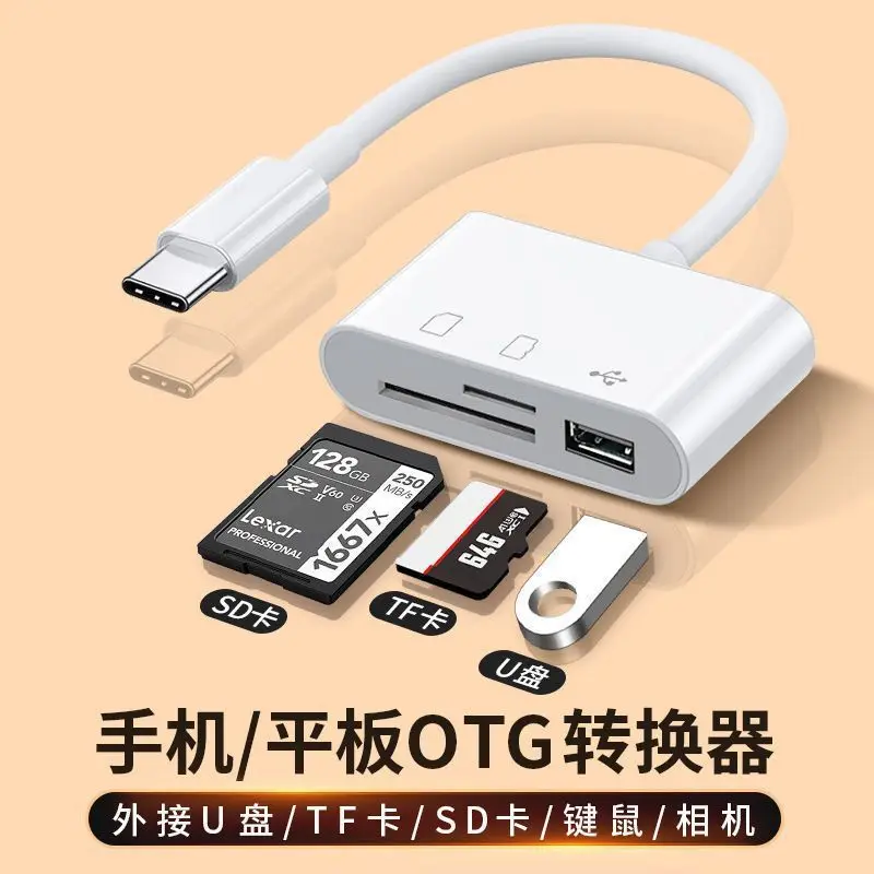 Universal Type-C Card Reader with USB & Camera Port - Image 10