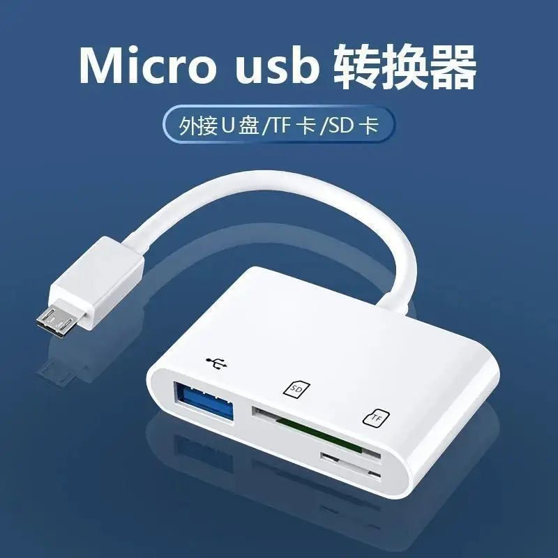 Universal Type-C Card Reader with USB & Camera Port - Image 3