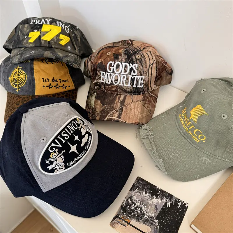 God's Favorite Camo Cap Sunset Co Logo Small - Image 5