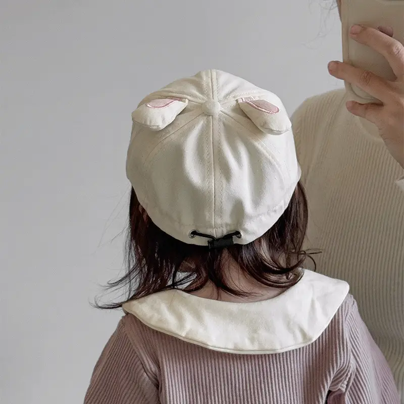 Baby Bunny Hat Pink Spring Summer Cap — feature 11