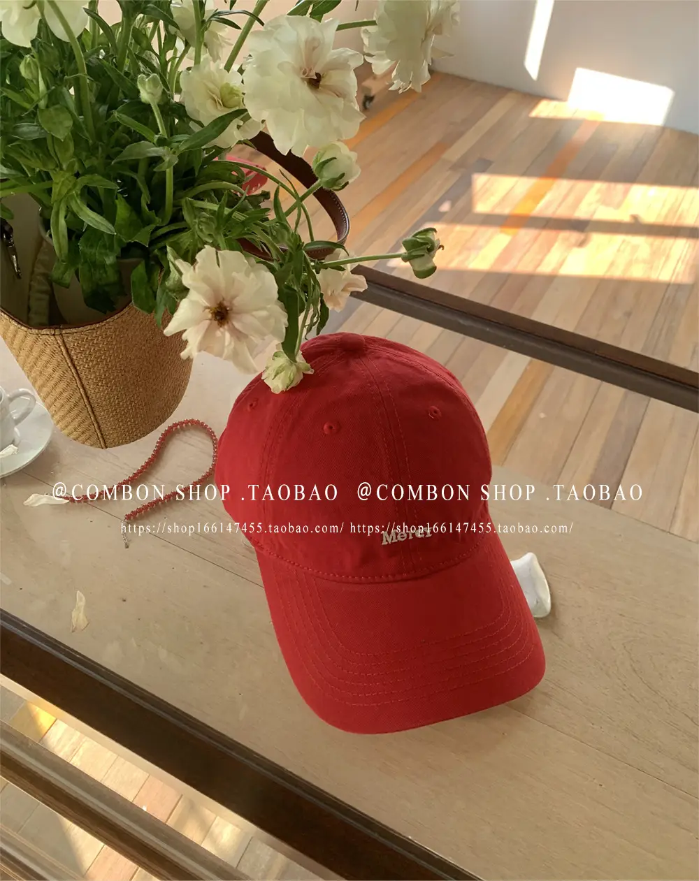Korean Style Red Cap Sunscreen Cap for Men Women — feature 6