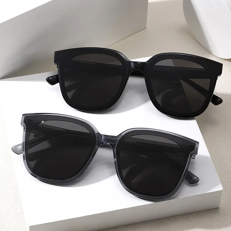 2025 New Plate Sunglasses UV Protection Black - Image 4