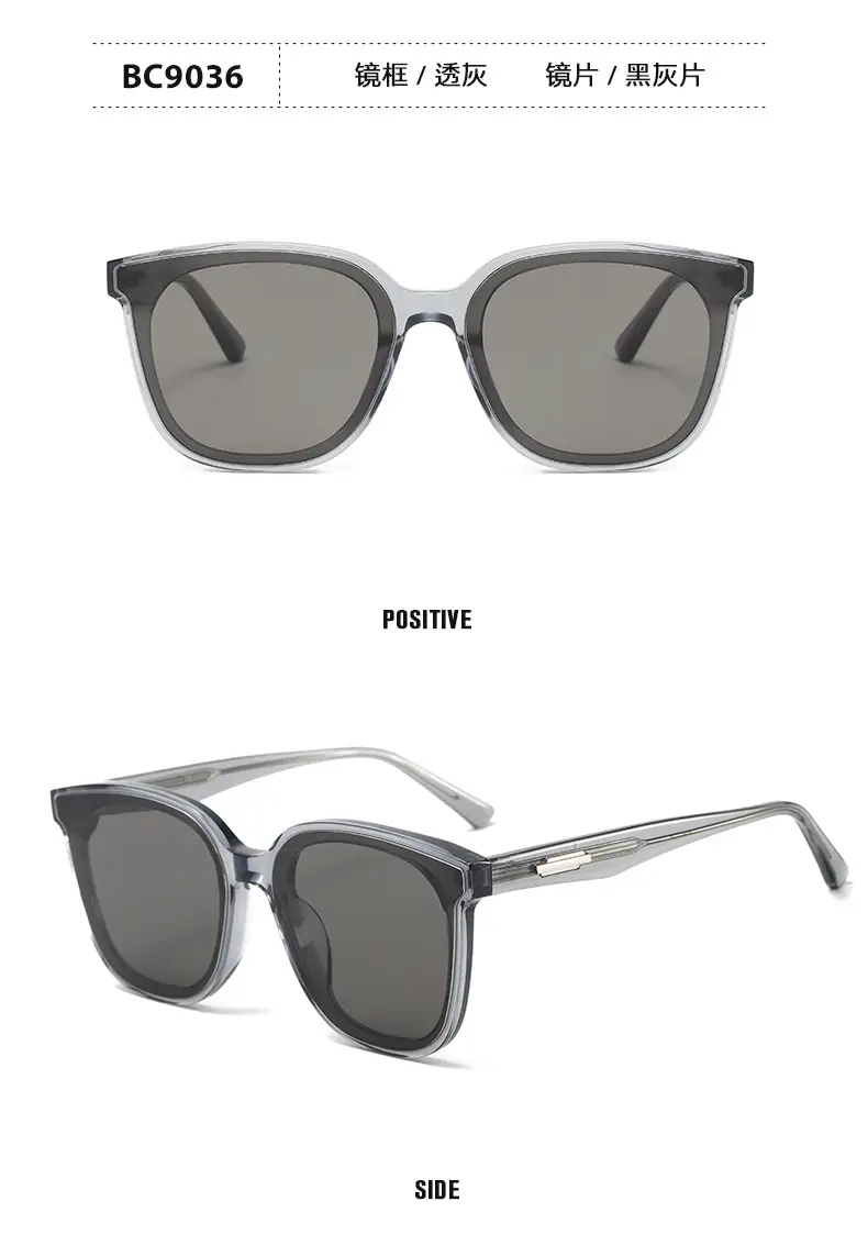 2025 New Plate Sunglasses UV Protection Black — feature 10