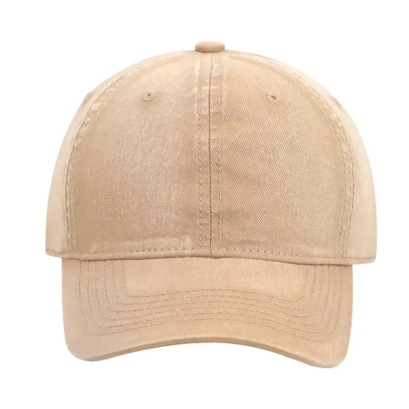 Dark Grey Washed Baseball Cap Plus Size Sunshade - Image 12