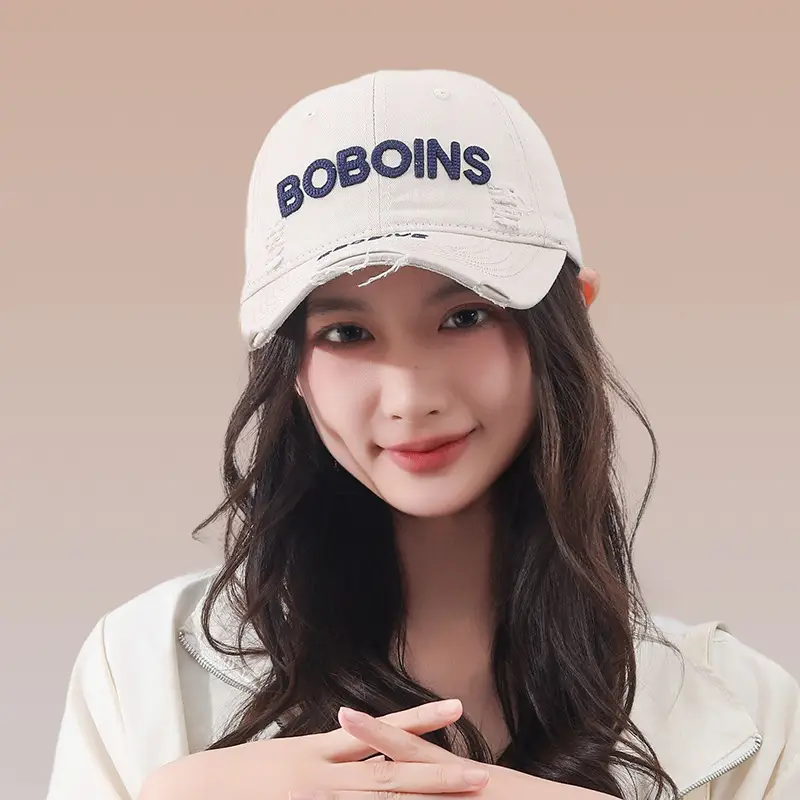 Women Korean-style Retro Baseball Cap with Letter Embroidery - Image 9