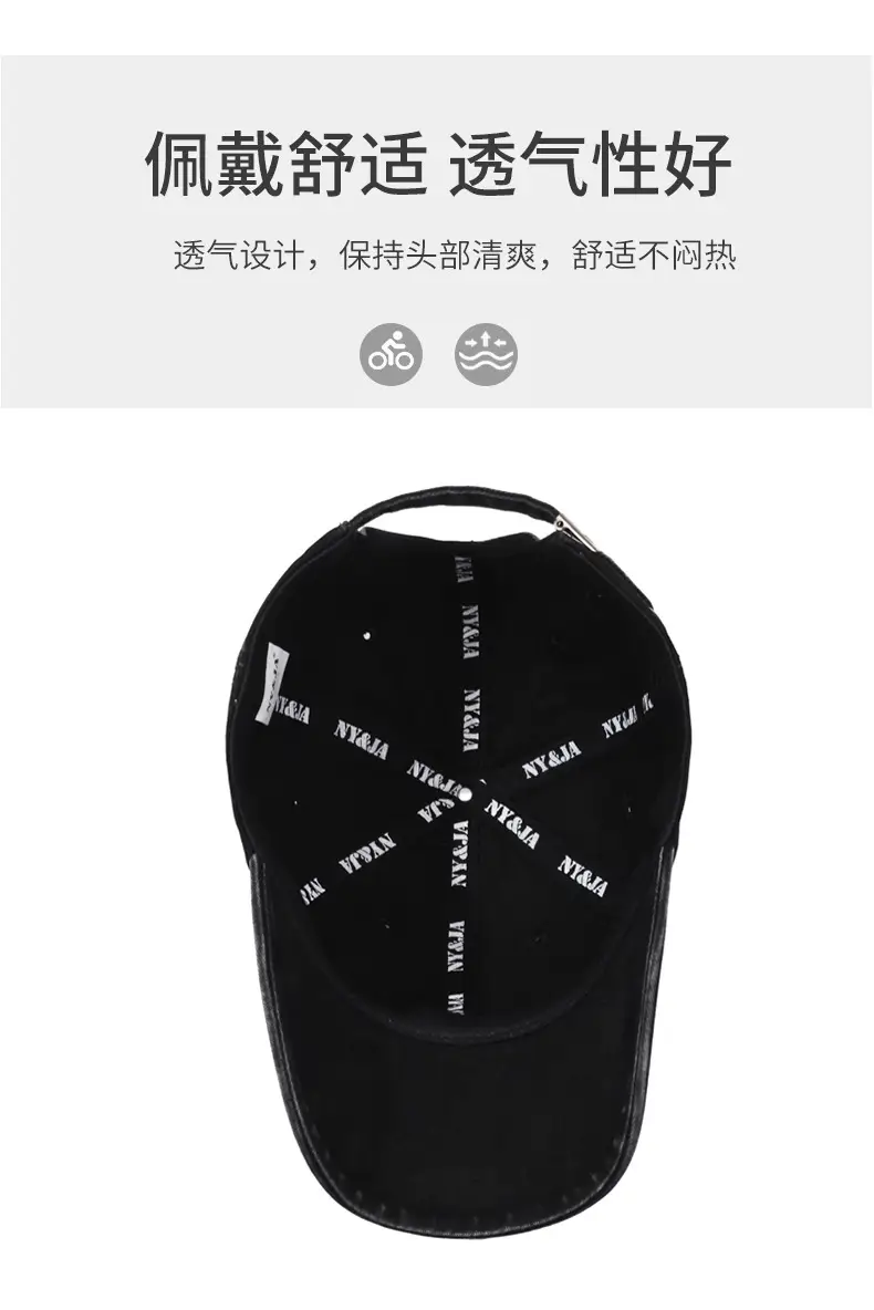 Women's American Vintage Letter Baseball Cap — feature 5