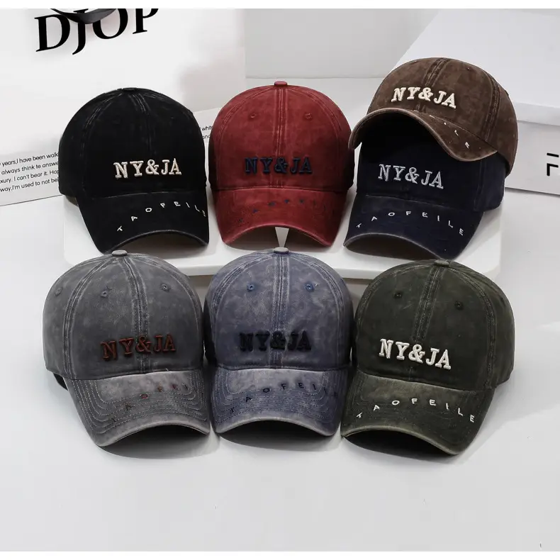 Women's American Vintage Letter Baseball Cap — feature 8