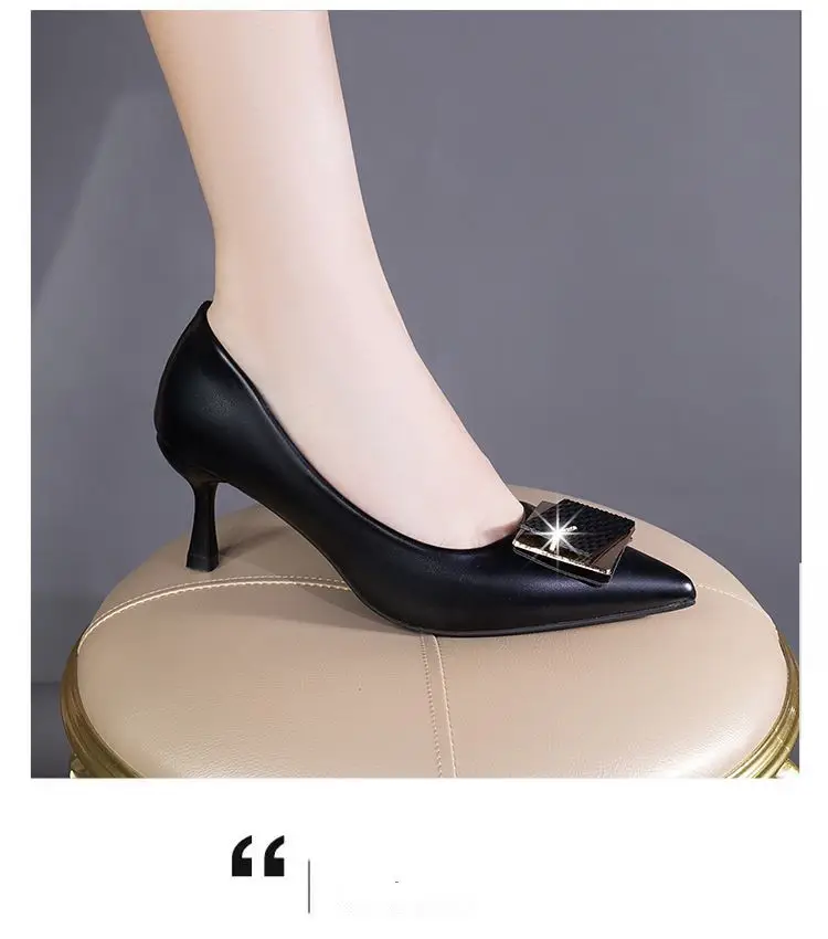 Women Pointed Toe Rhinestone Heels White 2026 — feature 1