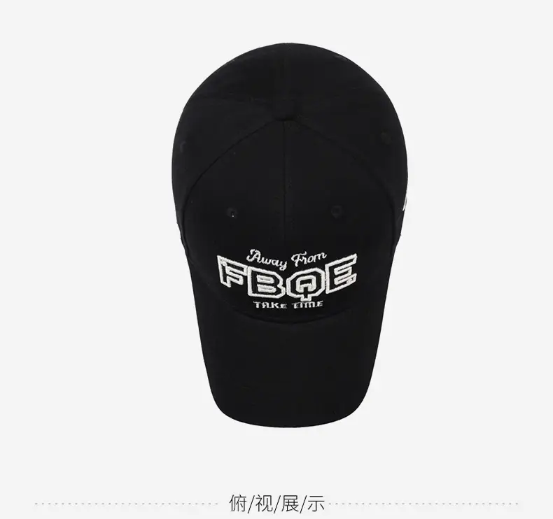 Women Black FBOG Take Time Ins Cap Sun Hat — feature 13