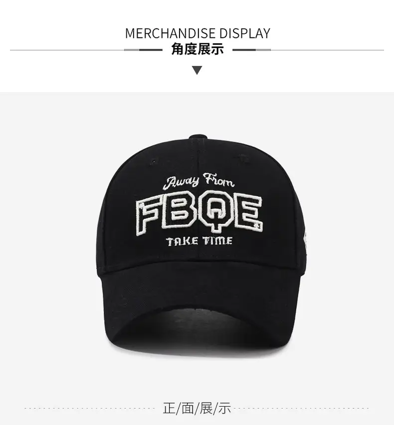 Women Black FBOG Take Time Ins Cap Sun Hat — feature 9
