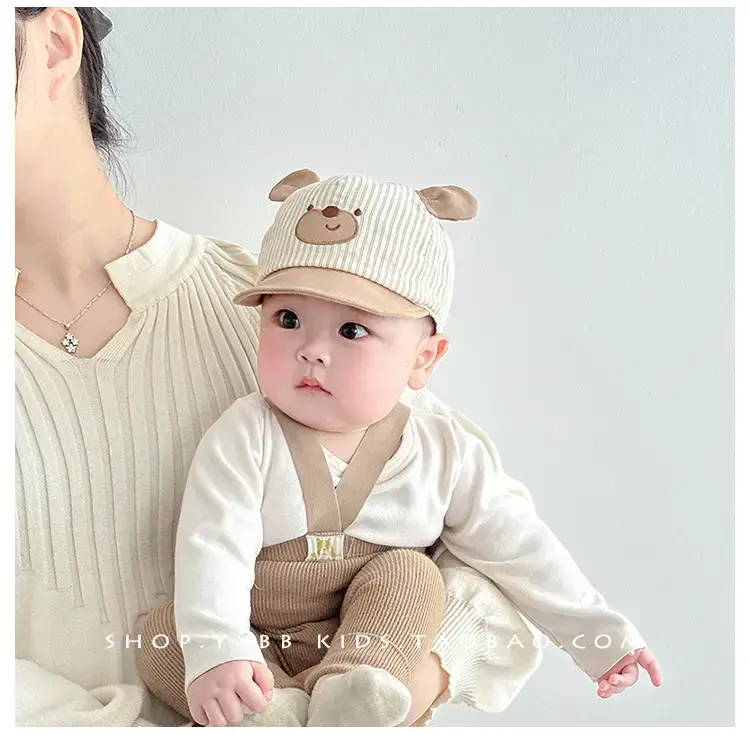 Baby Bear Hats Spring Autumn Sunshade Cap for Kids — feature 1