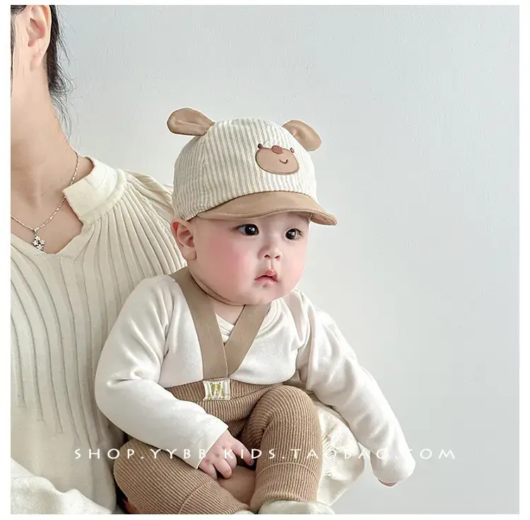 Baby Bear Hats Spring Autumn Sunshade Cap for Kids — feature 2