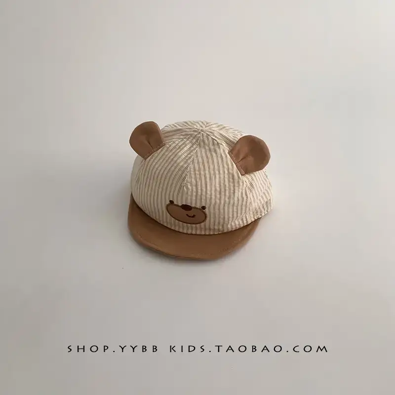 Baby Bear Hats Spring Autumn Sunshade Cap for Kids