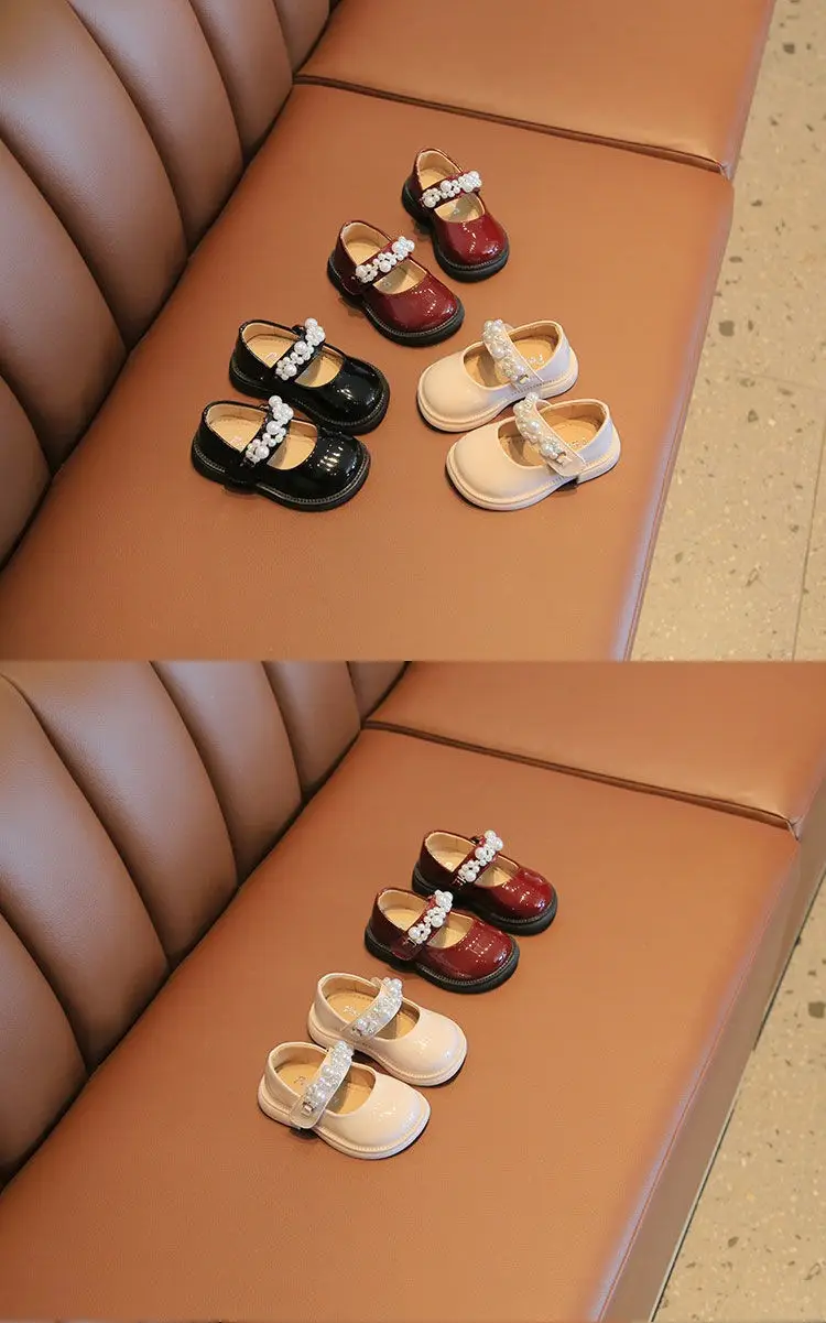 White Pearl Embellished Baby Shoes 0-3Yrs Non-Slip — feature 6