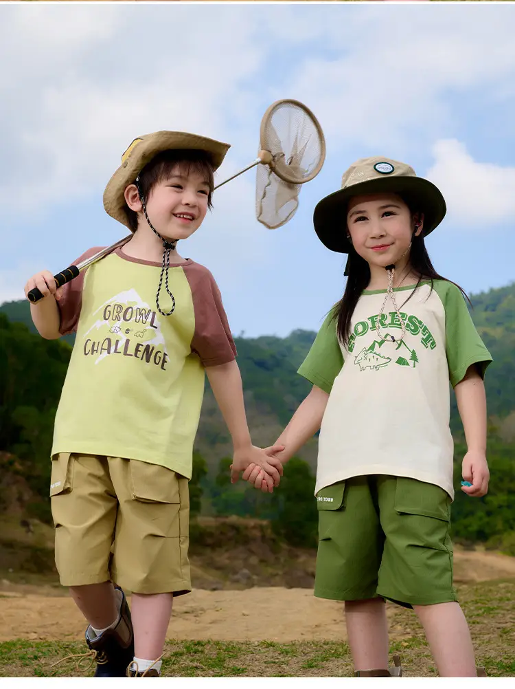 Cotton Rabbit T-Shirt Boys Girls Summer Pack — feature 18