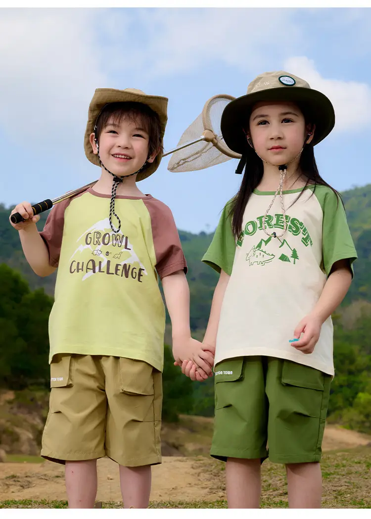 Cotton Rabbit T-Shirt Boys Girls Summer Pack — feature 19
