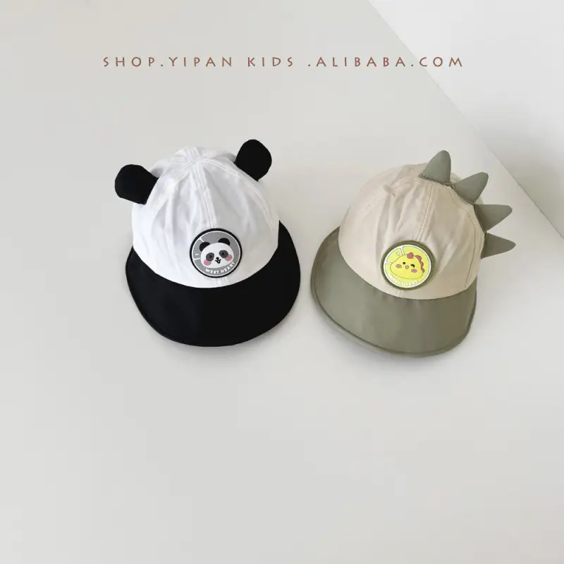 Yipang Baby Hat Cartoon Ins Kids Sun Hat - Image 6