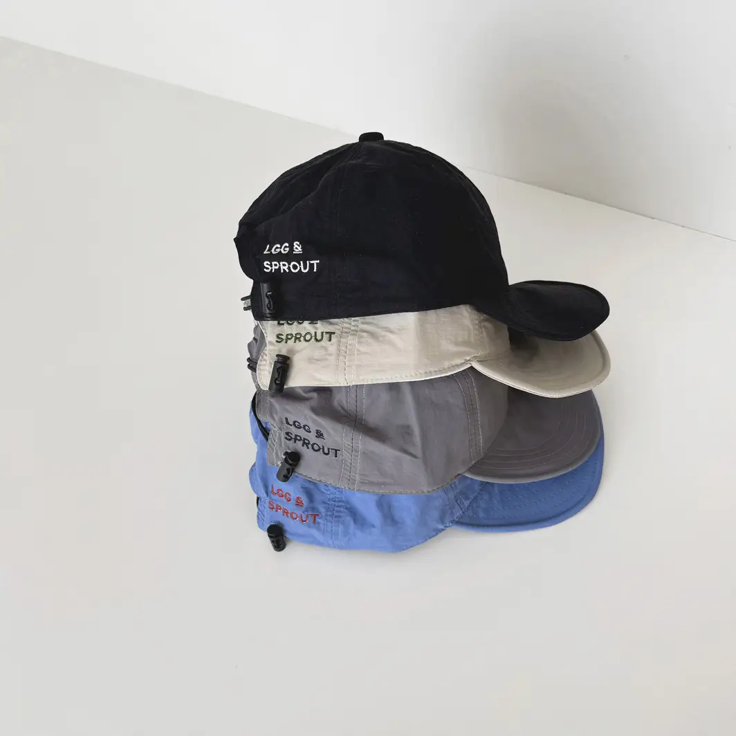 Kids Sun Hat Beige Soft Bristle Cap