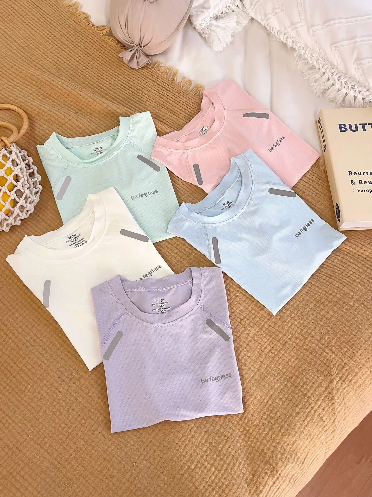 Boys Ice Silk Mesh Shorts Set Summer Large Kids — feature 12