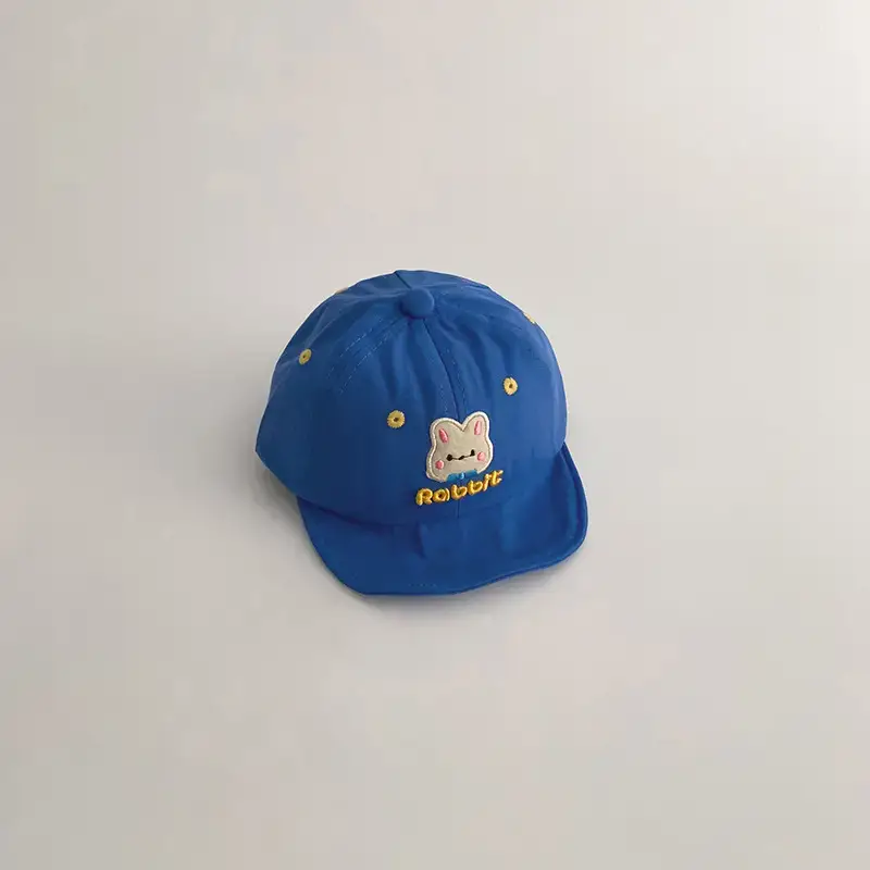 Blue Bunny Cap for Boys Girls Soft Bristle