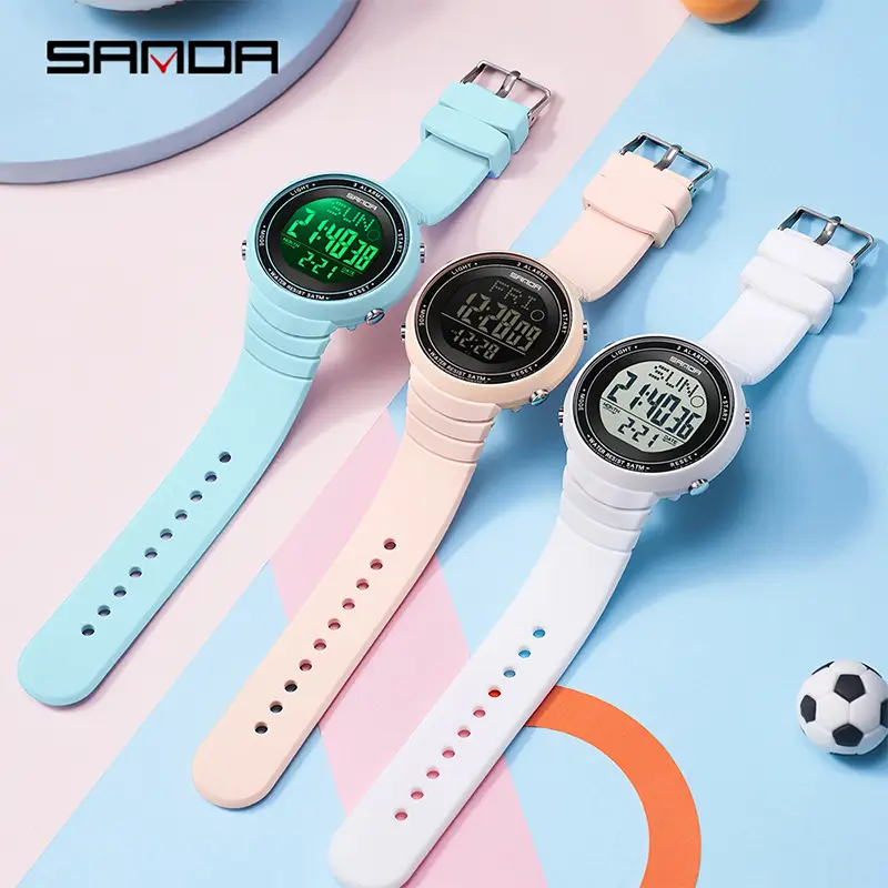 Sanda Waterproof Luminous Men's Sports Watch 43mm - Image 10