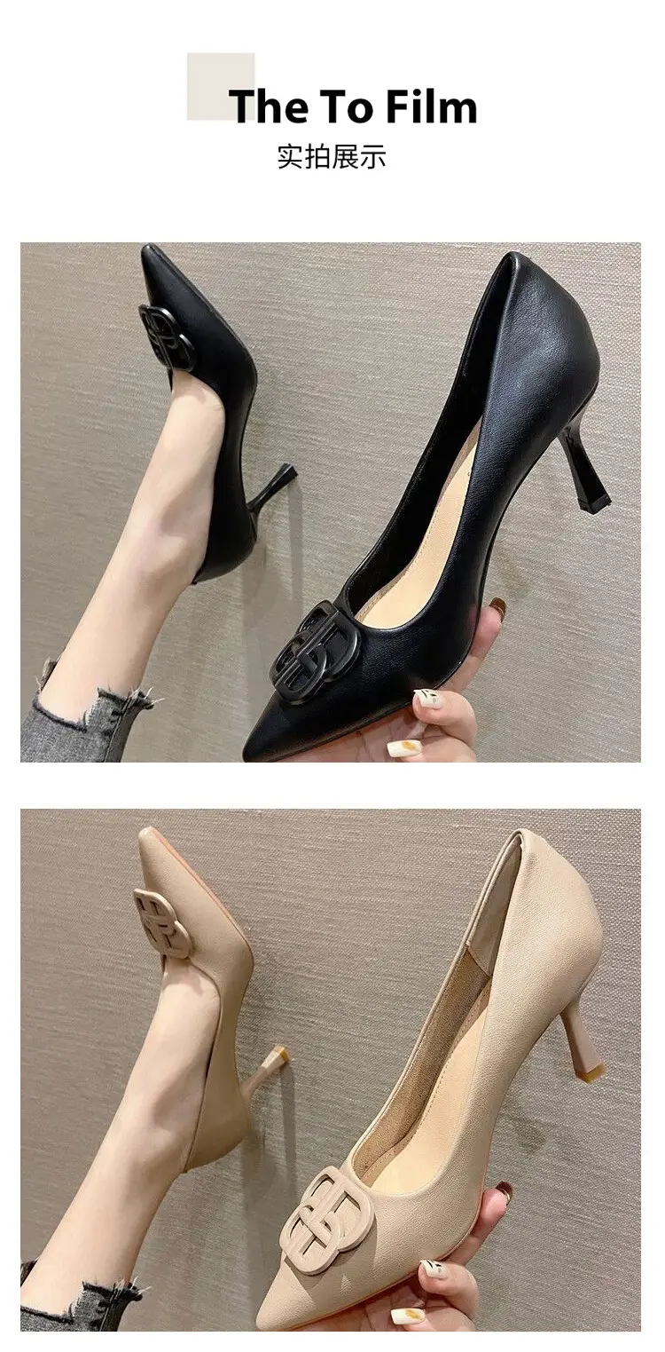Black Stiletto High Heels Women's 2026 Spring Autumn â feature 10