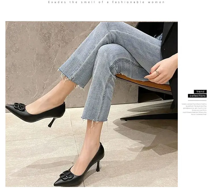 Black Stiletto High Heels Women's 2026 Spring Autumn â feature 12