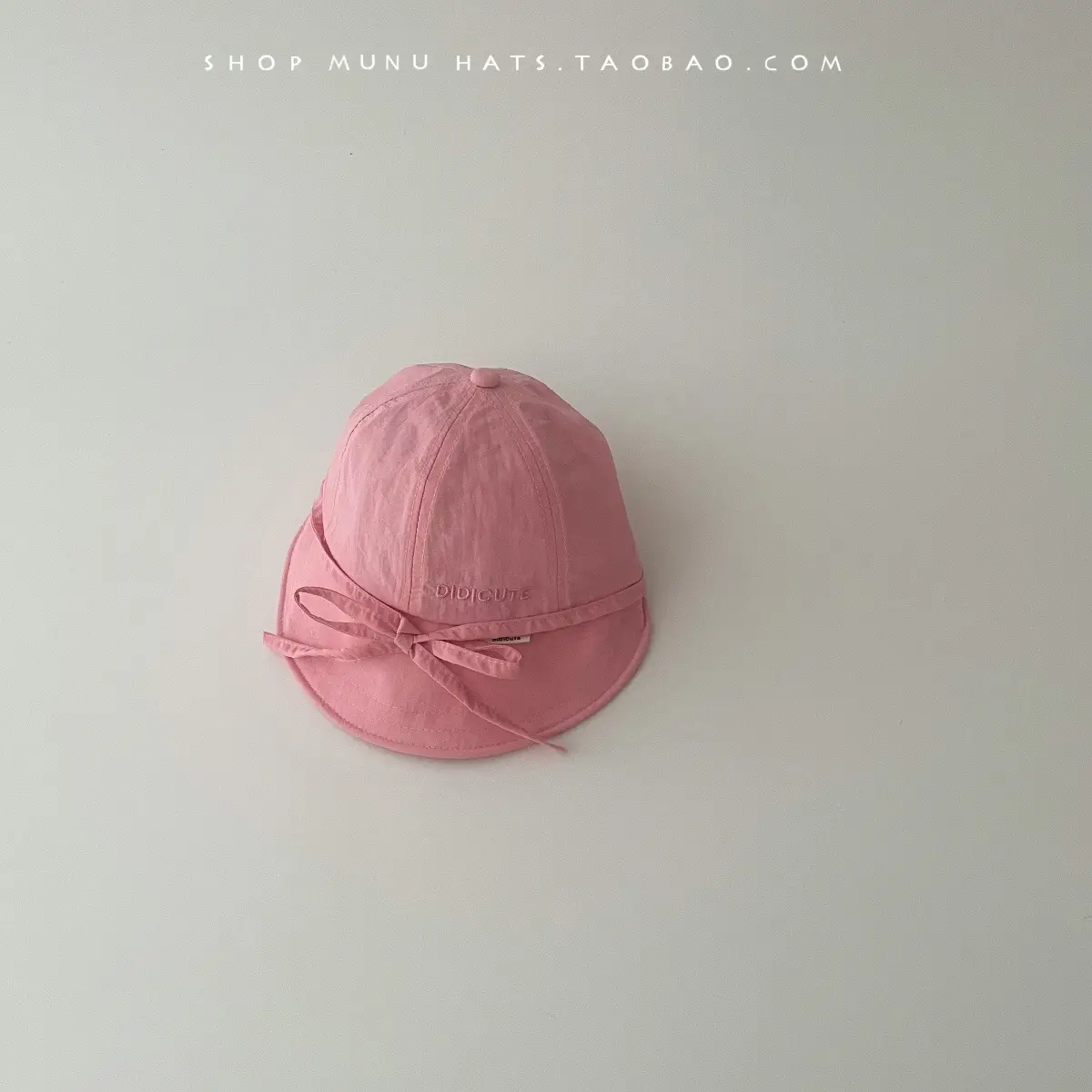 Pink Baby Sun Hat with Bow Cap for Girls — feature 26