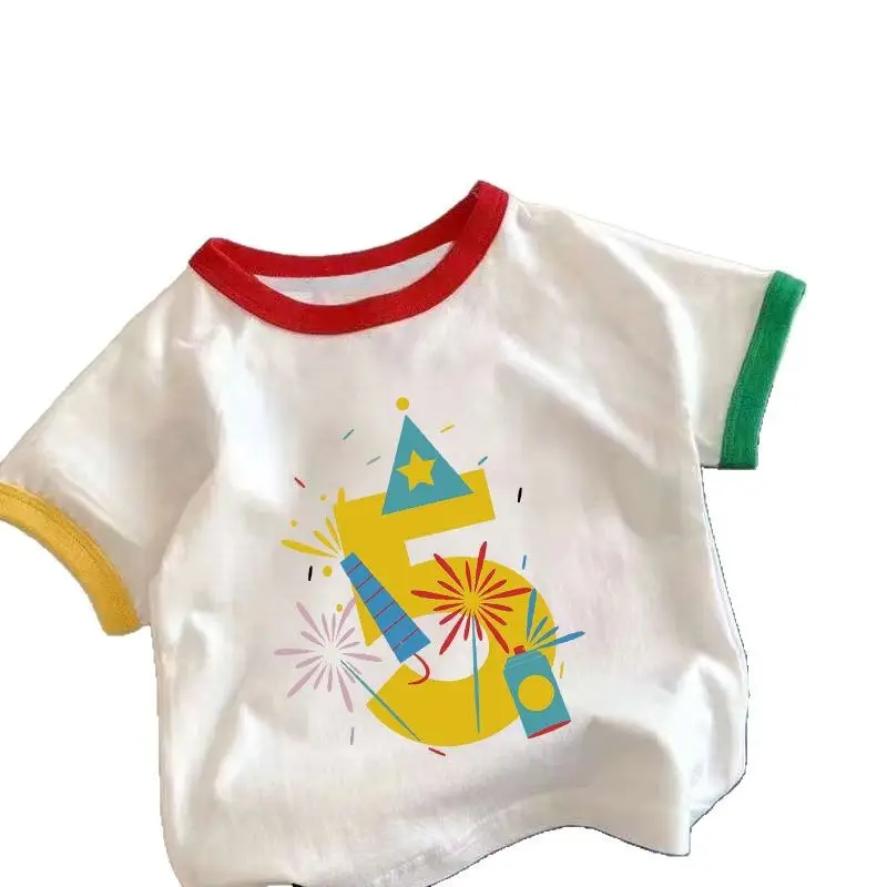 Pure Cotton Baby Summer T-Shirt Red Star Design - Image 11