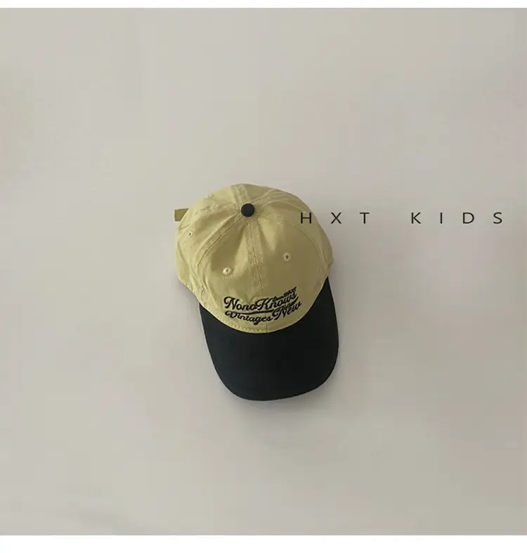 Children's Cap Spring Autumn Matching Embroidered Soft Top Hat — feature 10