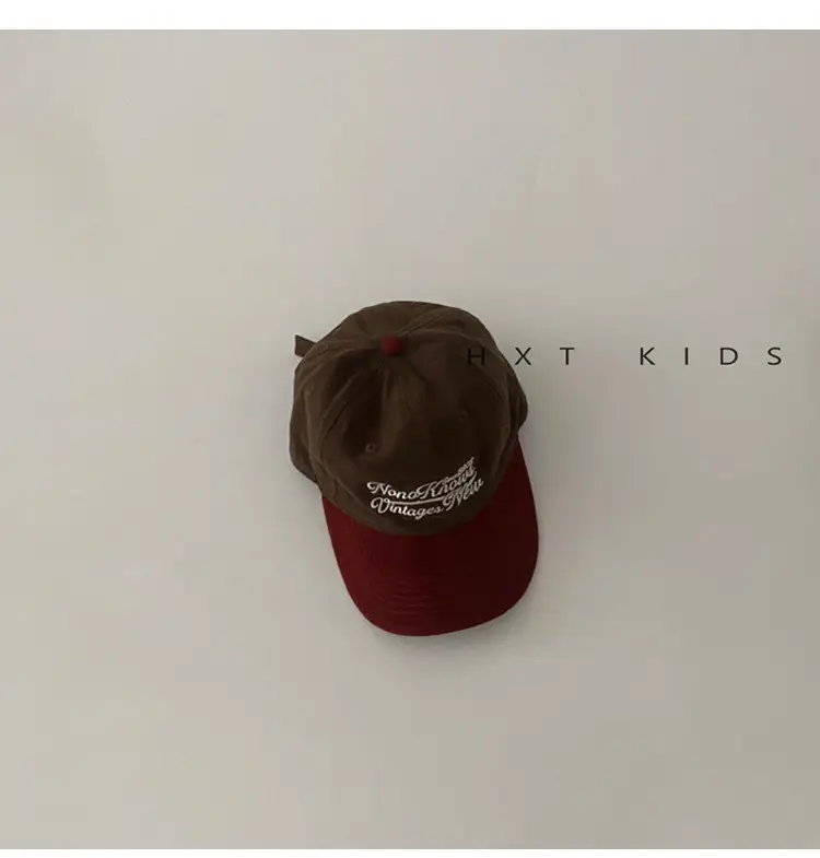 Children's Cap Spring Autumn Matching Embroidered Soft Top Hat — feature 7