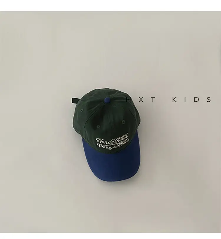 Children's Cap Spring Autumn Matching Embroidered Soft Top Hat — feature 8