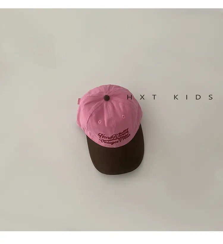 Children's Cap Spring Autumn Matching Embroidered Soft Top Hat — feature 9