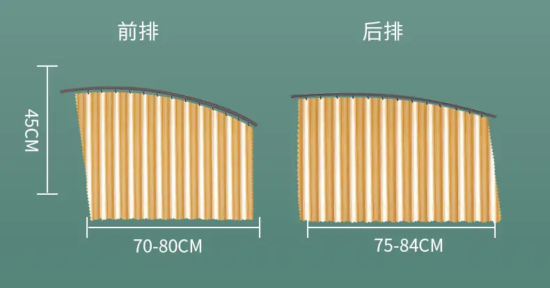 Applicable to Beijing Hyundai ix35 Leading ix25 Famous Figure Yuedong Tucheng Langedong Car Curtain Elantra Sunshade Curtain — feature 15