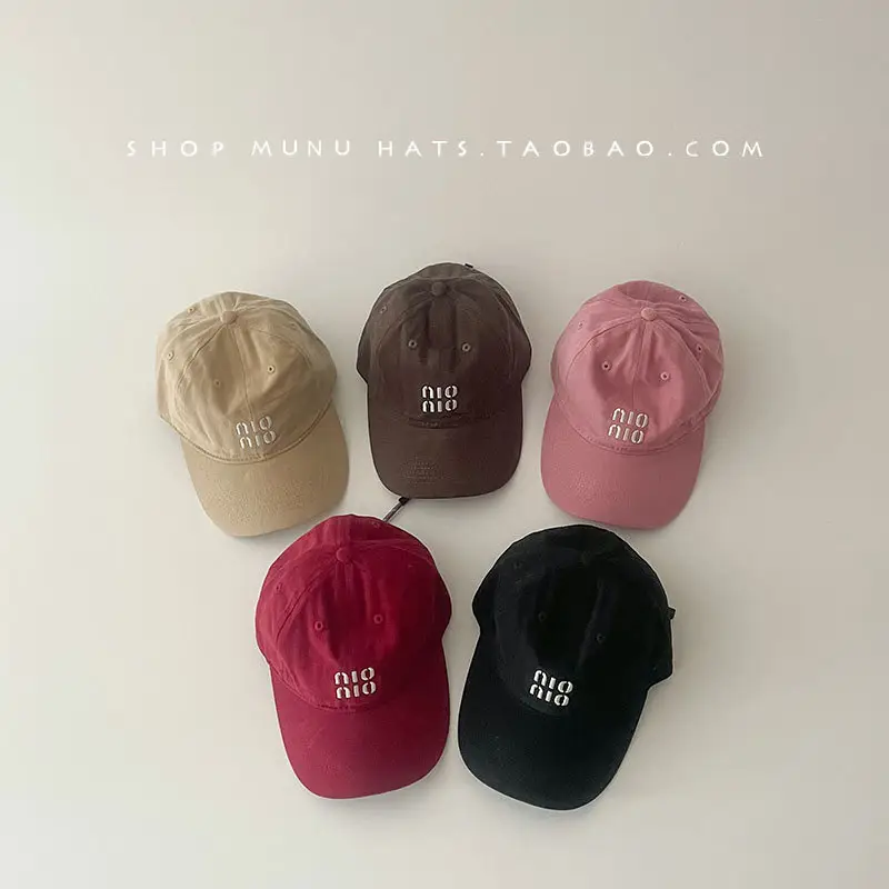 Pink Korean Style Baseball Cap for Girls — feature 12