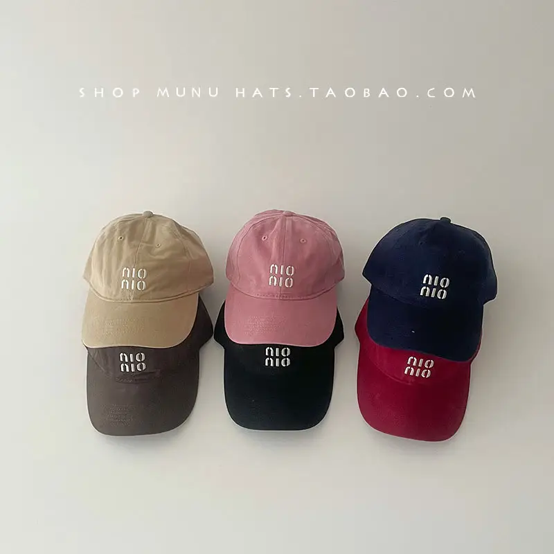 Pink Korean Style Baseball Cap for Girls — feature 13
