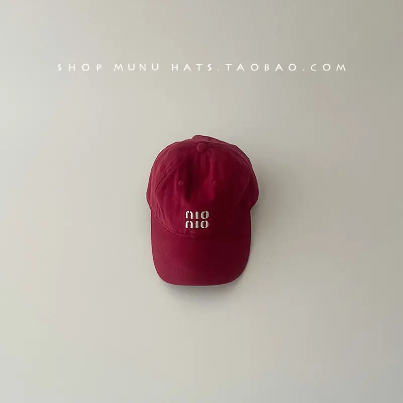 Pink Korean Style Baseball Cap for Girls — feature 23
