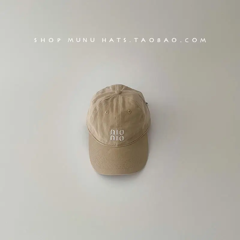 Pink Korean Style Baseball Cap for Girls - Image 2