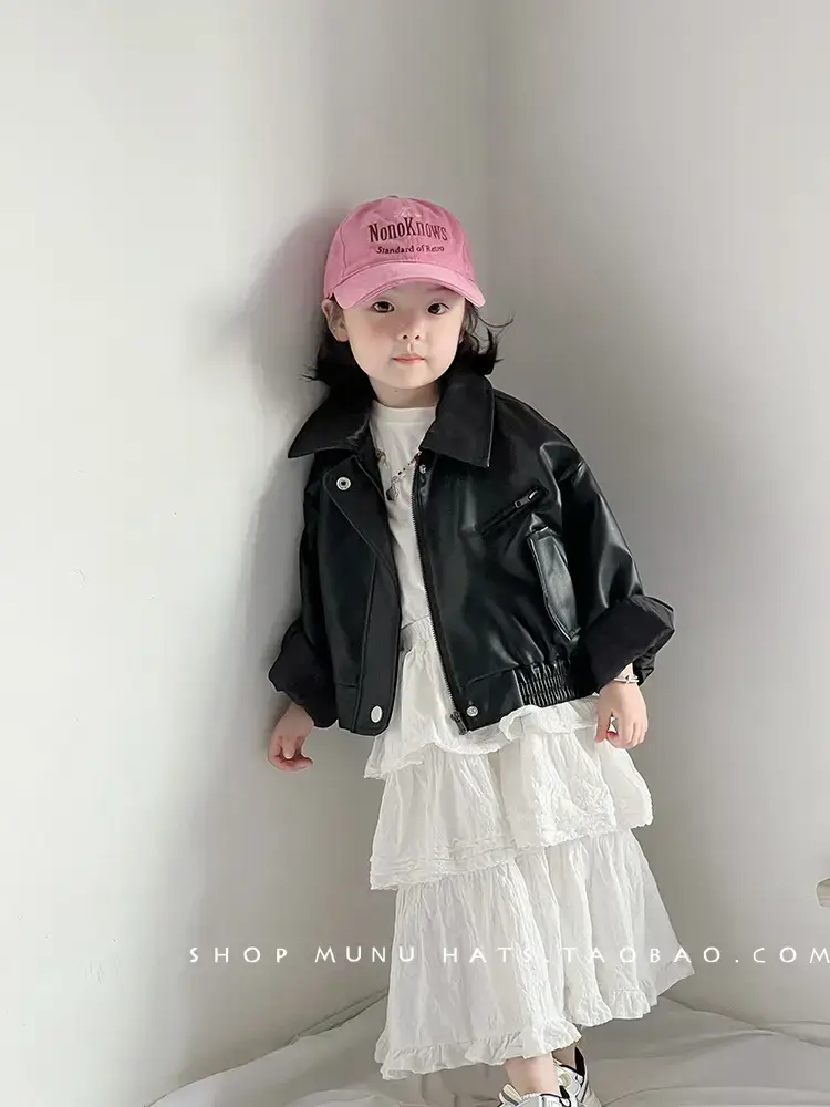 Children's Pink Korean Style Baseball Cap Sunshade Cap — feature 13