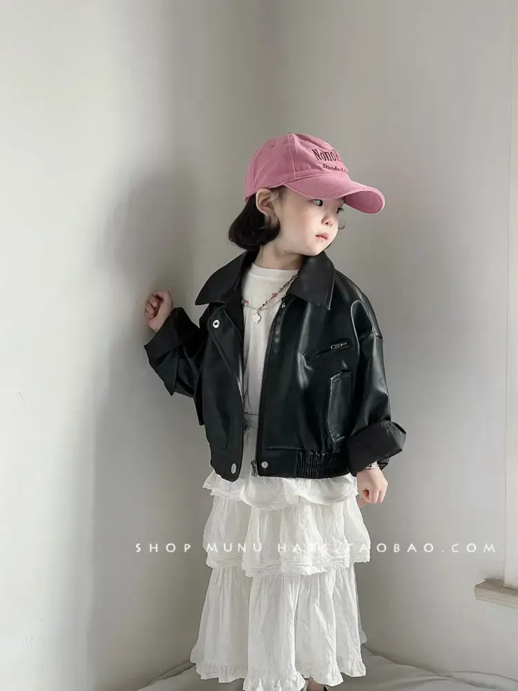Children's Pink Korean Style Baseball Cap Sunshade Cap — feature 14