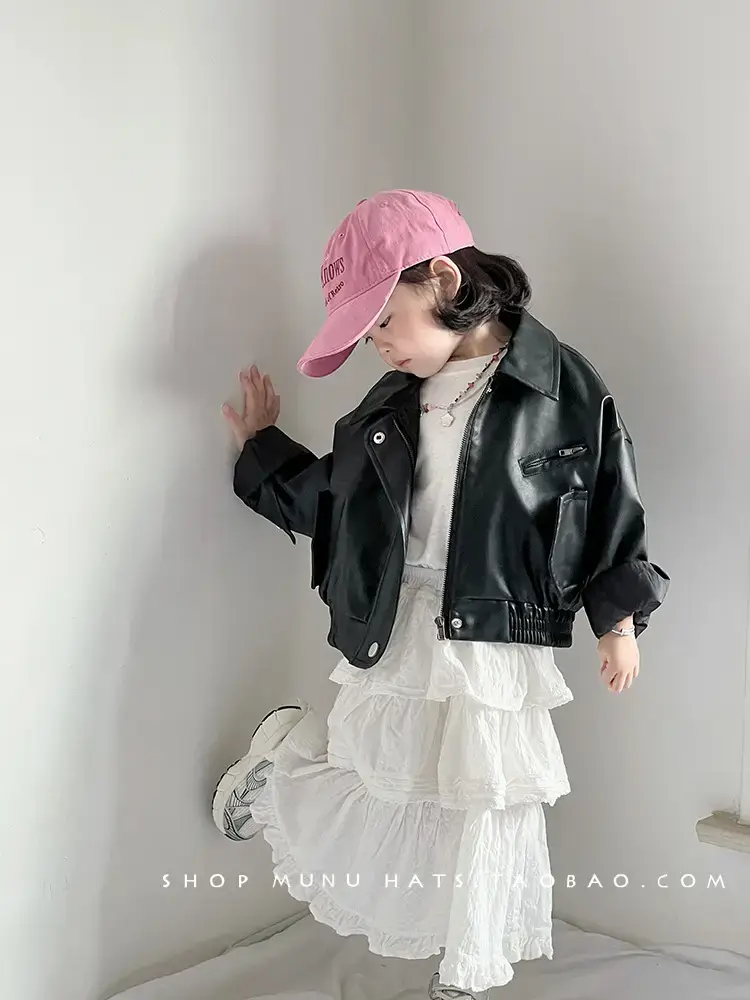 Children's Pink Korean Style Baseball Cap Sunshade Cap — feature 15